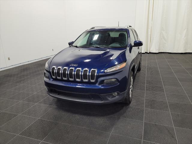 used 2018 Jeep Cherokee car, priced at $14,895