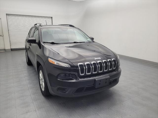 used 2016 Jeep Cherokee car, priced at $12,495