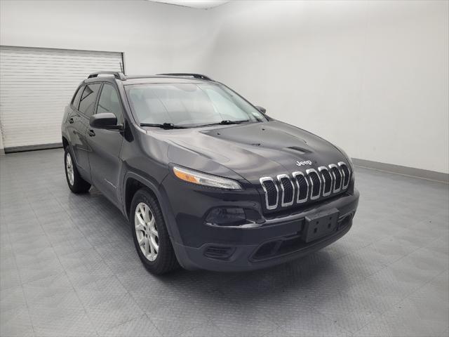 used 2016 Jeep Cherokee car, priced at $12,495