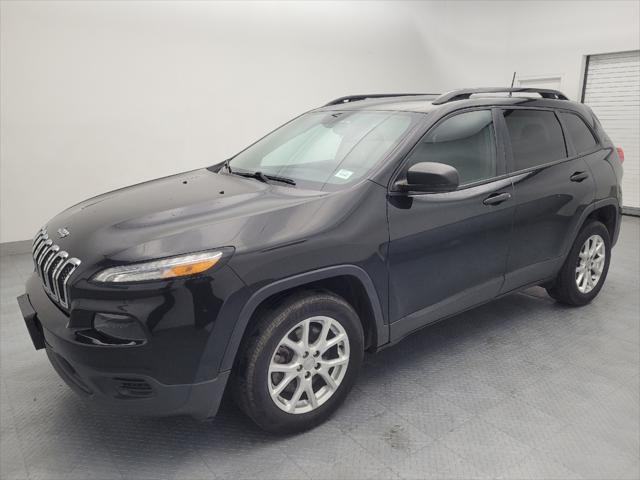 used 2016 Jeep Cherokee car, priced at $12,495