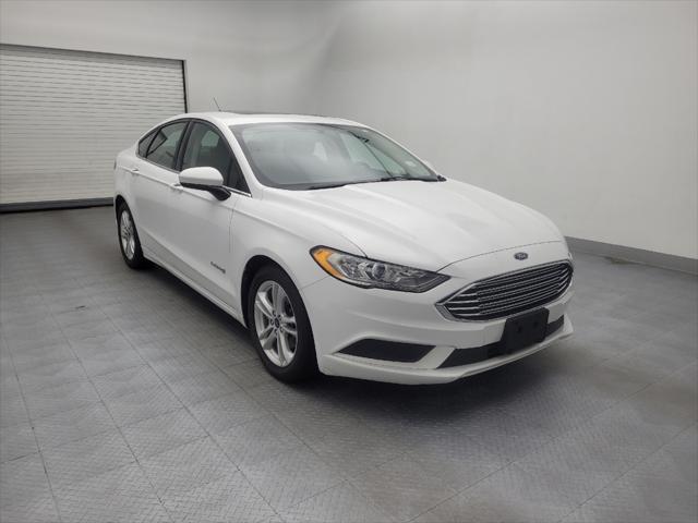used 2018 Ford Fusion Hybrid car, priced at $16,295