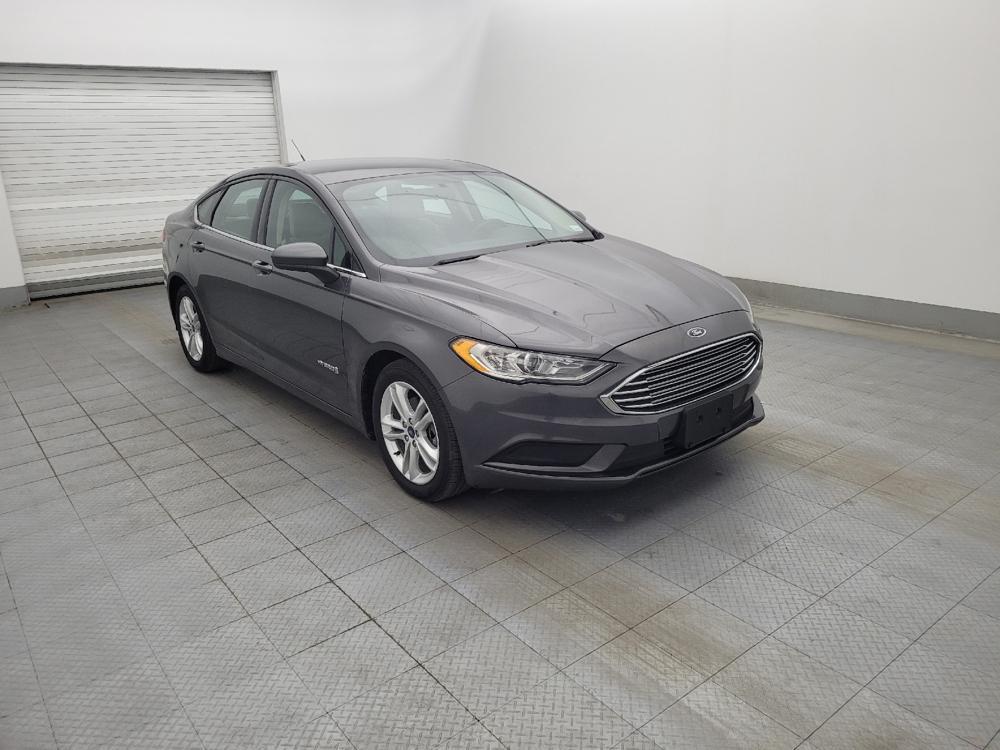 used 2018 Ford Fusion Hybrid car, priced at $16,795