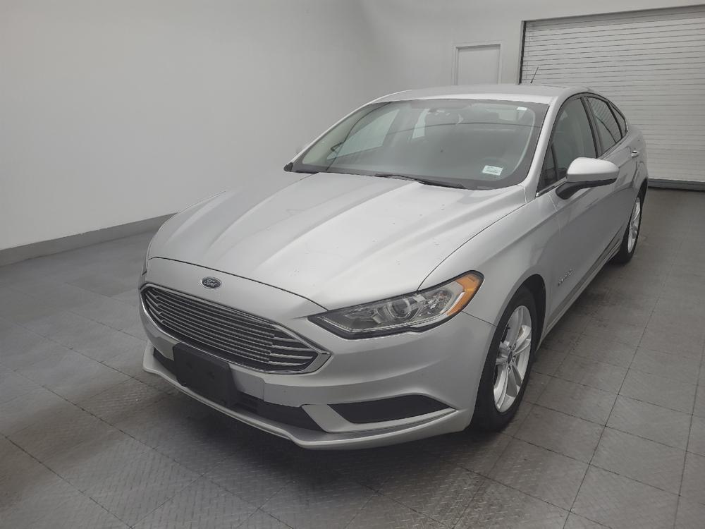 used 2018 Ford Fusion Hybrid car, priced at $18,095