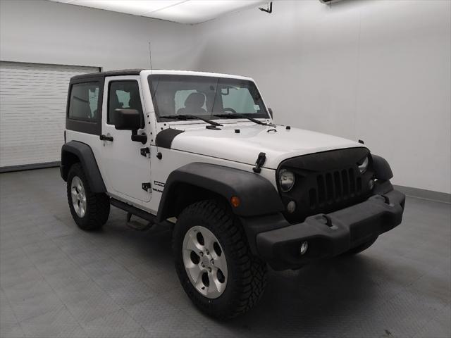 used 2017 Jeep Wrangler car, priced at $20,695