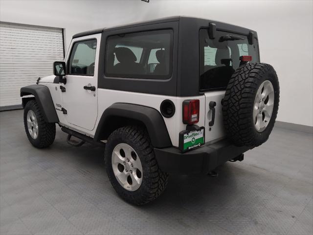 used 2017 Jeep Wrangler car, priced at $20,695