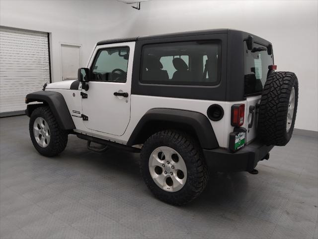 used 2017 Jeep Wrangler car, priced at $20,695