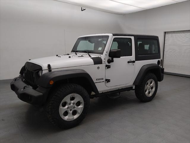 used 2017 Jeep Wrangler car, priced at $20,695