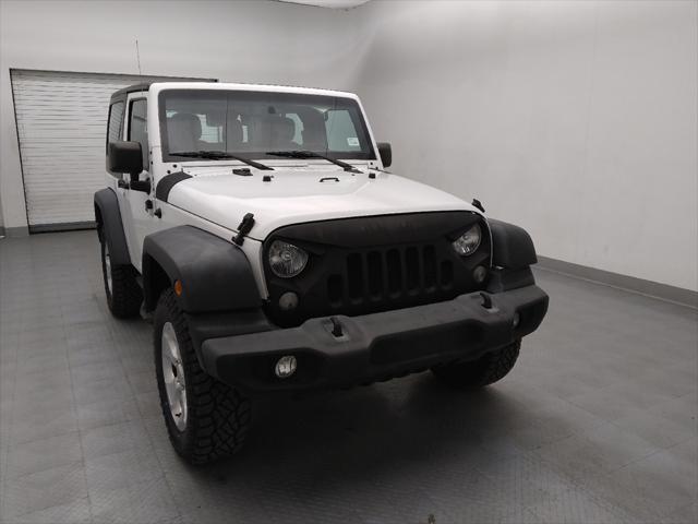 used 2017 Jeep Wrangler car, priced at $20,695