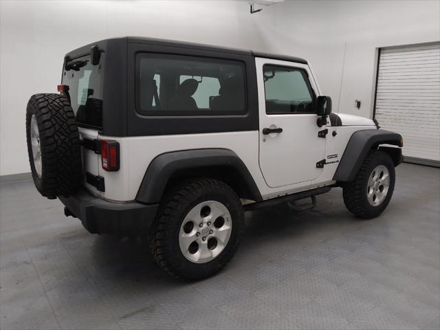 used 2017 Jeep Wrangler car, priced at $20,695