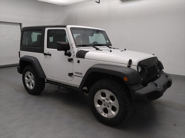 used 2017 Jeep Wrangler car, priced at $20,695