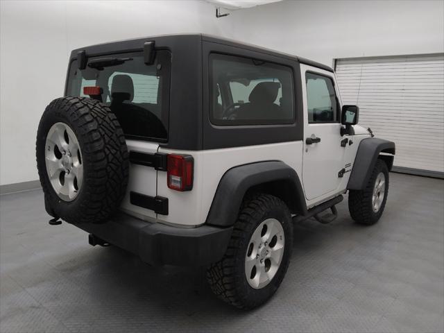 used 2017 Jeep Wrangler car, priced at $20,695