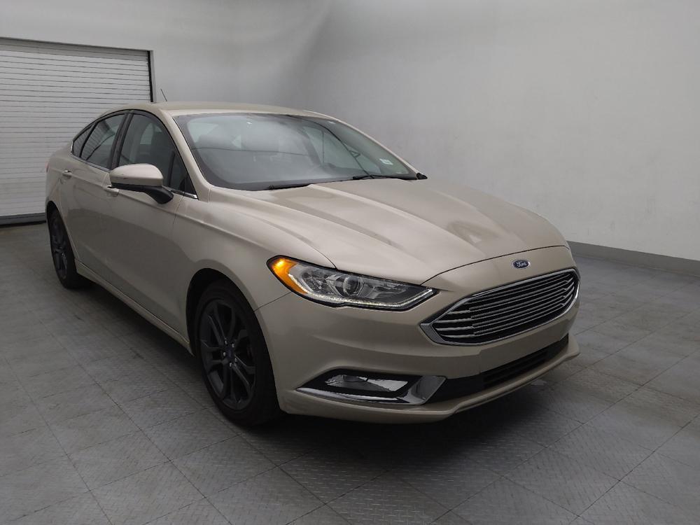 used 2018 Ford Fusion car, priced at $16,495