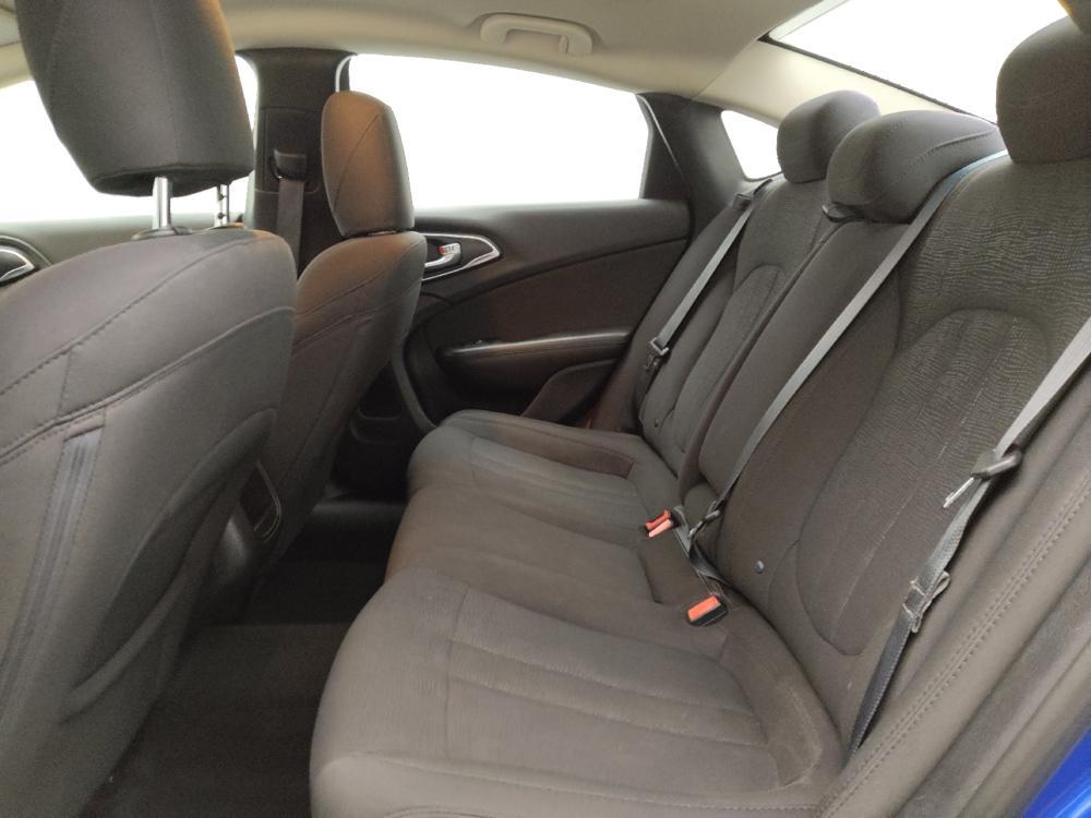 used 2015 Chrysler 200 car, priced at $13,595