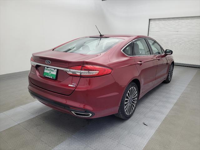 used 2017 Ford Fusion car, priced at $18,395