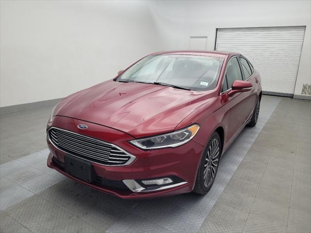 used 2017 Ford Fusion car, priced at $18,395