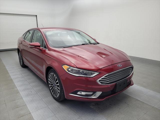 used 2017 Ford Fusion car, priced at $18,395