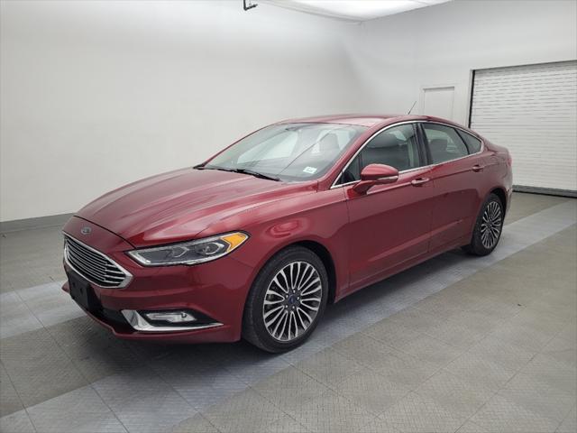 used 2017 Ford Fusion car, priced at $18,395