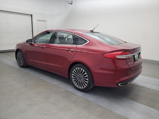 used 2017 Ford Fusion car, priced at $18,395