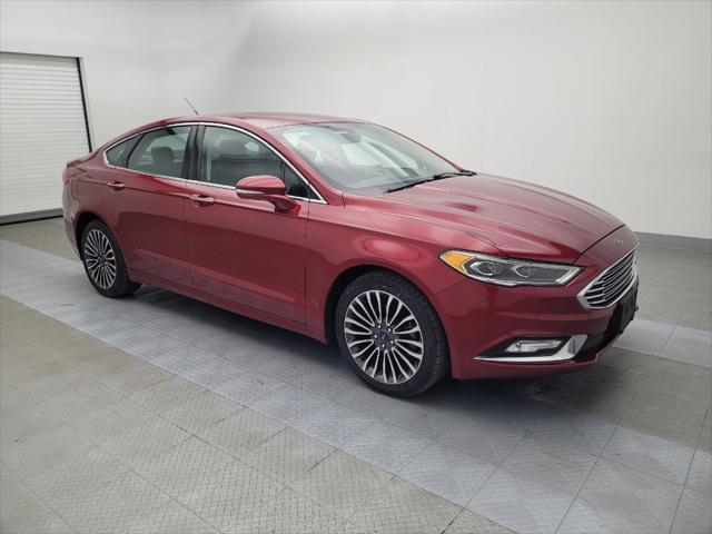 used 2017 Ford Fusion car, priced at $18,395