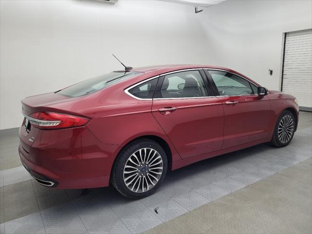 used 2017 Ford Fusion car, priced at $18,395