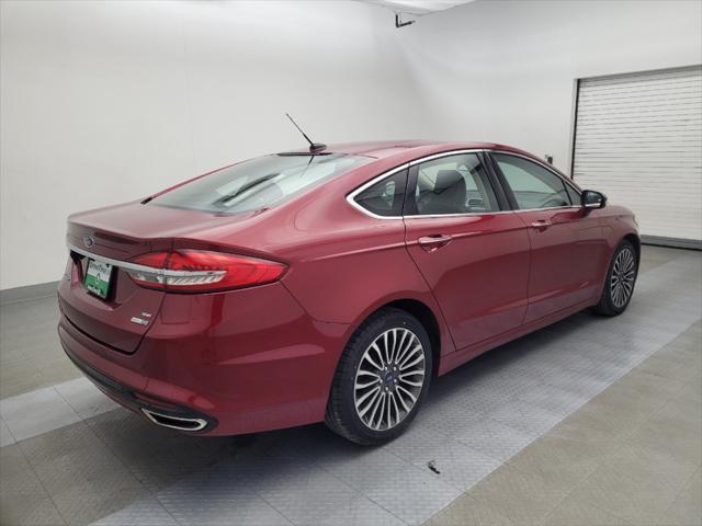 used 2017 Ford Fusion car, priced at $18,395