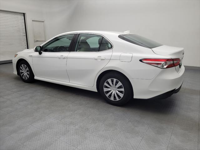 used 2019 Toyota Camry Hybrid car, priced at $23,595