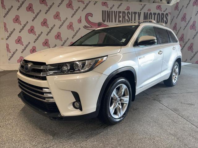 used 2018 Toyota Highlander Hybrid car, priced at $24,559