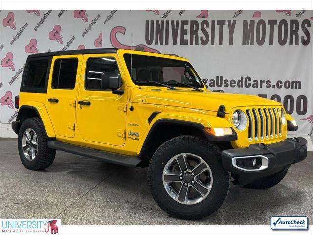 used 2020 Jeep Wrangler car, priced at $28,598