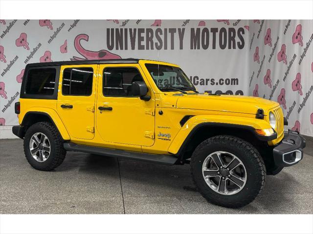 used 2020 Jeep Wrangler car, priced at $28,598