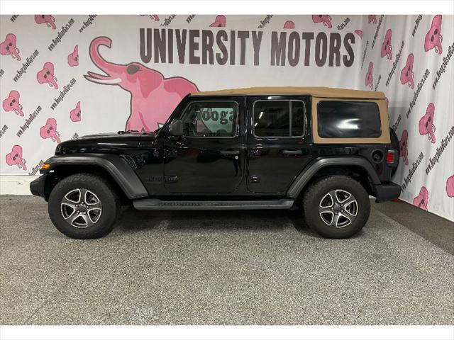 used 2020 Jeep Wrangler car, priced at $25,289