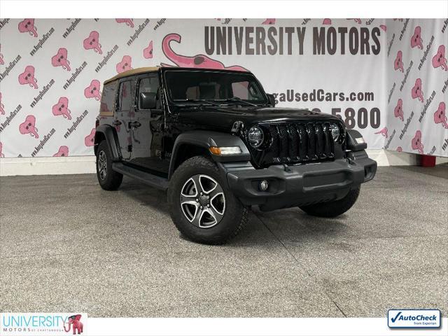 used 2020 Jeep Wrangler car, priced at $25,459