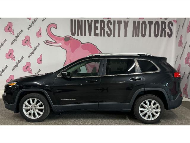 used 2015 Jeep Cherokee car, priced at $11,825