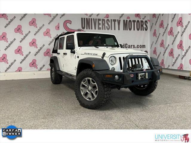 used 2017 Jeep Wrangler Unlimited car, priced at $28,559