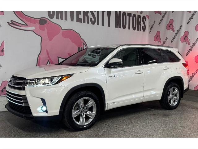 used 2019 Toyota Highlander Hybrid car, priced at $32,265