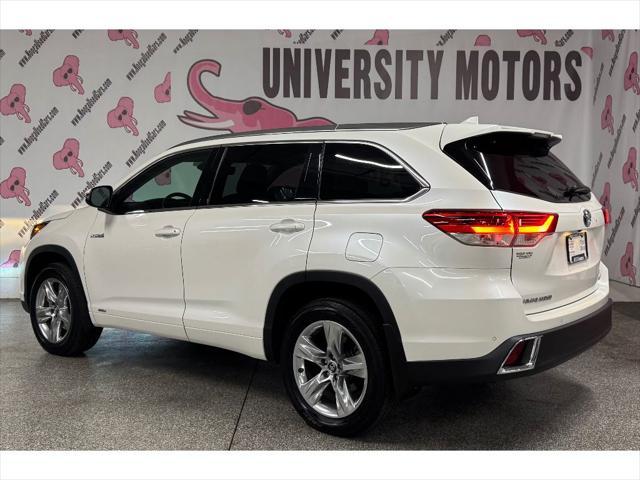 used 2019 Toyota Highlander Hybrid car, priced at $32,265
