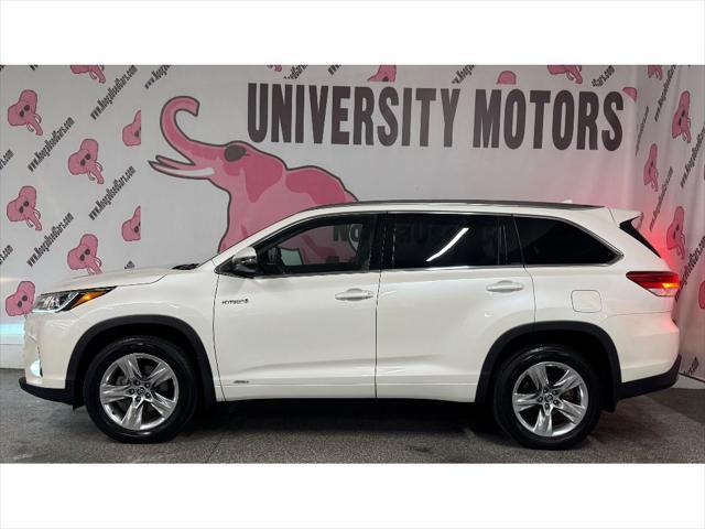 used 2019 Toyota Highlander Hybrid car, priced at $32,265