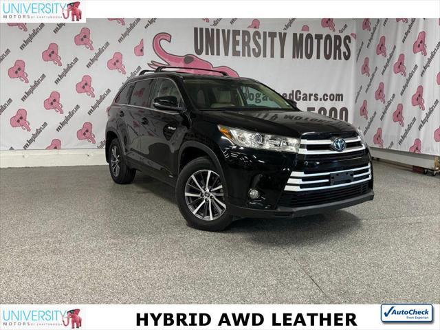 used 2018 Toyota Highlander Hybrid car, priced at $27,855