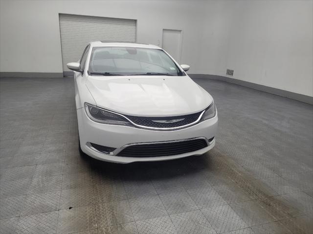 used 2015 Chrysler 200 car, priced at $16,095