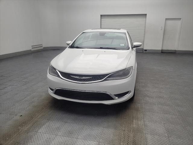 used 2015 Chrysler 200 car, priced at $16,095