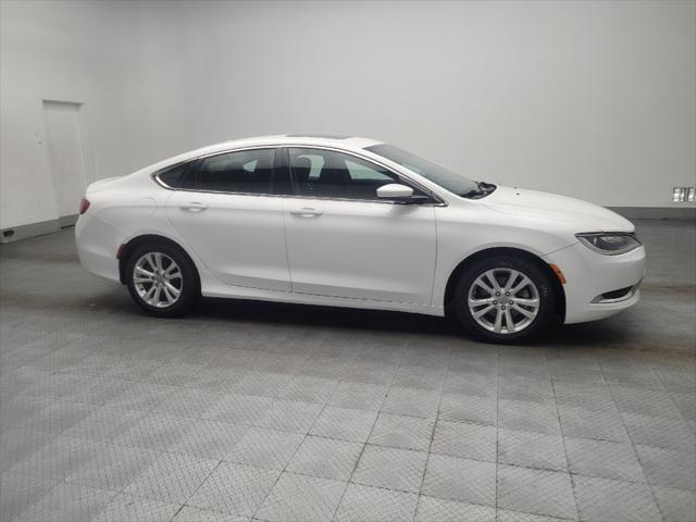 used 2015 Chrysler 200 car, priced at $16,095