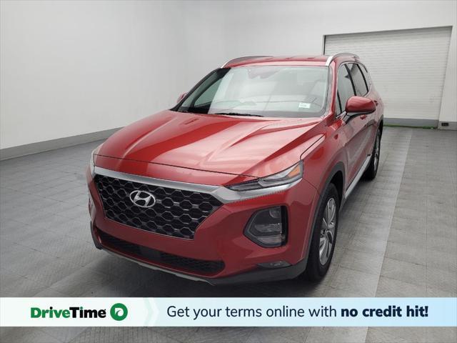 used 2019 Hyundai Santa Fe car, priced at $21,895