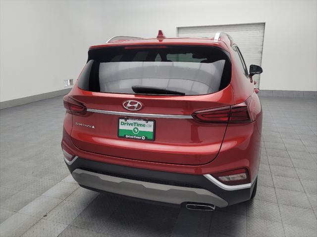 used 2019 Hyundai Santa Fe car, priced at $21,895
