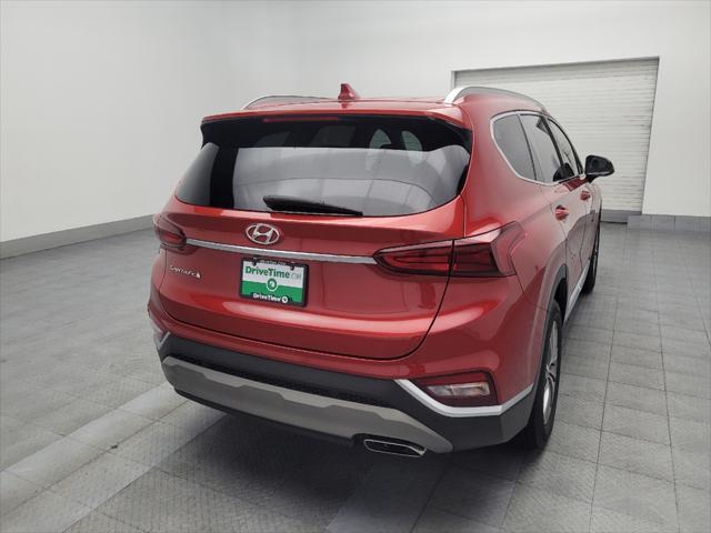 used 2019 Hyundai Santa Fe car, priced at $21,895