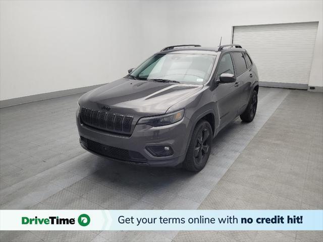 used 2021 Jeep Cherokee car, priced at $18,095