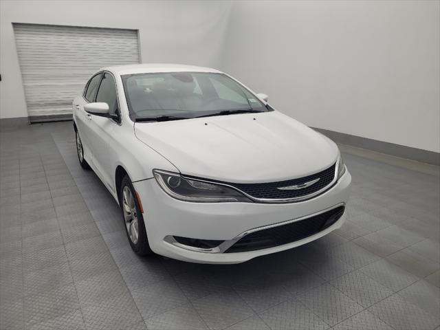 used 2015 Chrysler 200 car, priced at $15,995