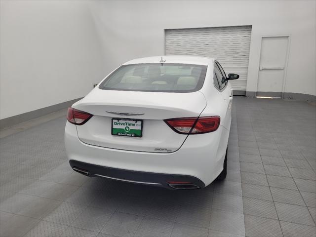 used 2015 Chrysler 200 car, priced at $15,995