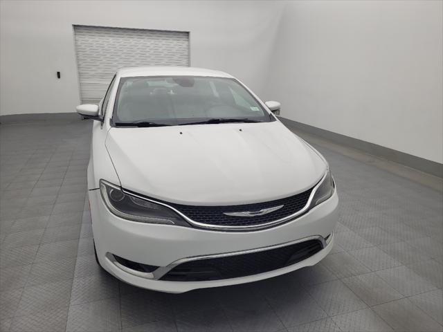 used 2015 Chrysler 200 car, priced at $15,995