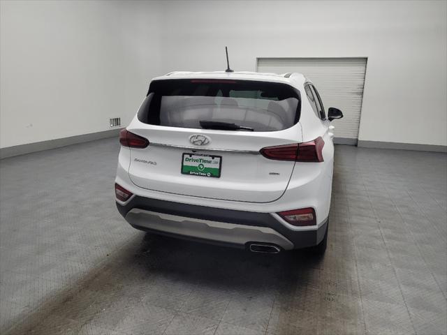 used 2019 Hyundai Santa Fe car, priced at $19,495