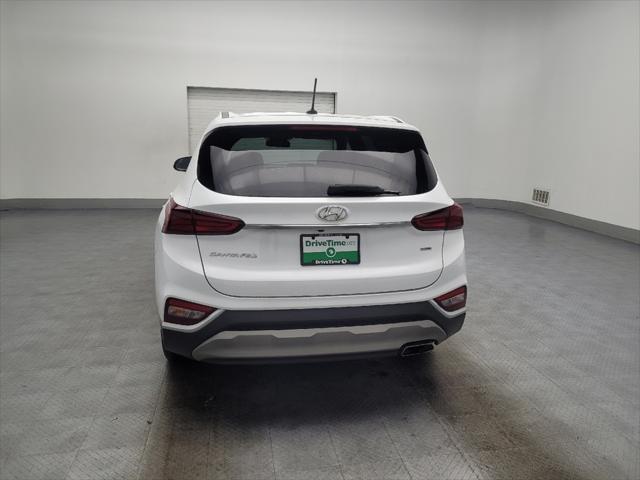 used 2019 Hyundai Santa Fe car, priced at $19,495