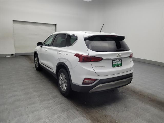 used 2019 Hyundai Santa Fe car, priced at $19,495